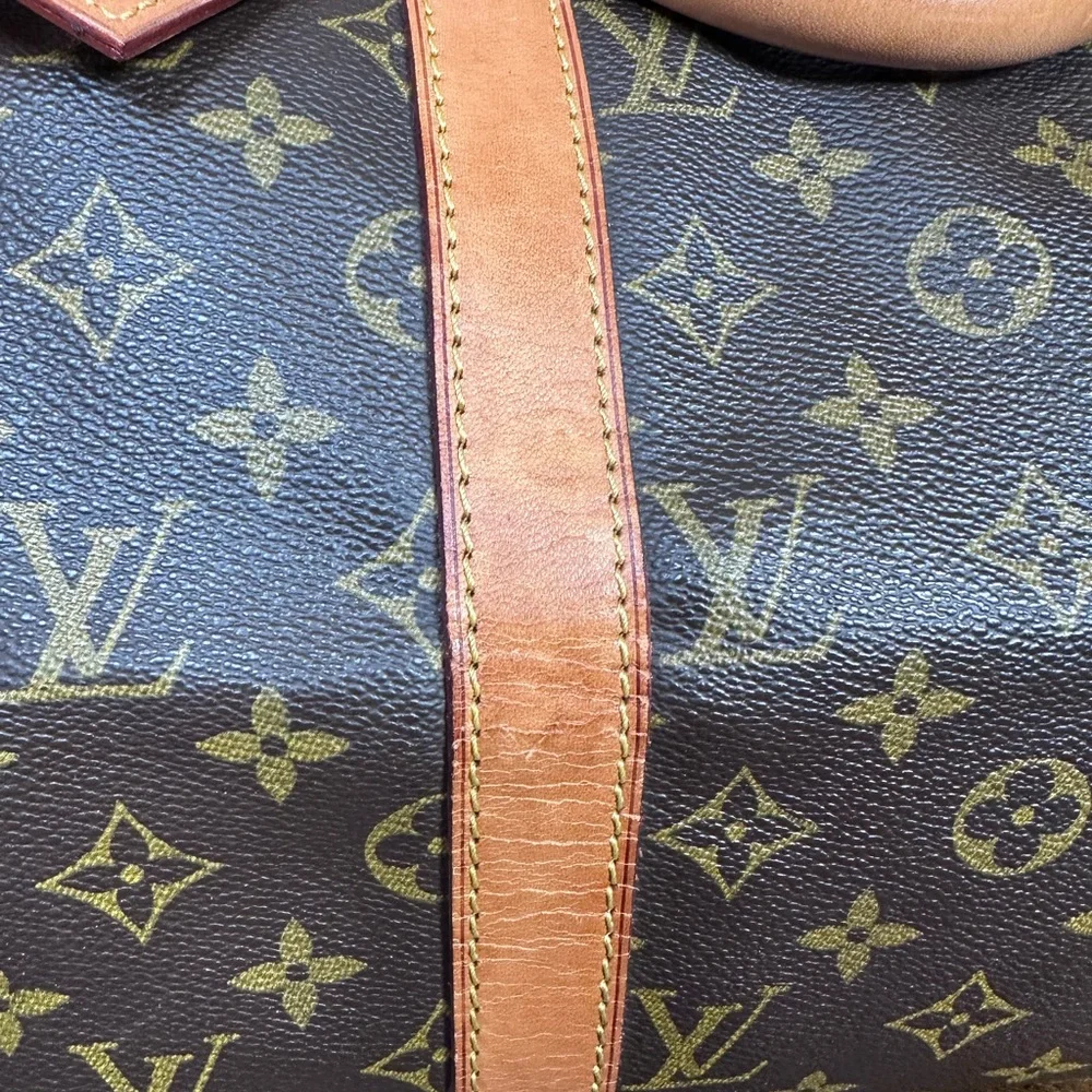 Authentic 1993 Louis Vuitton Monogram Carryall 50 Duffel Bag